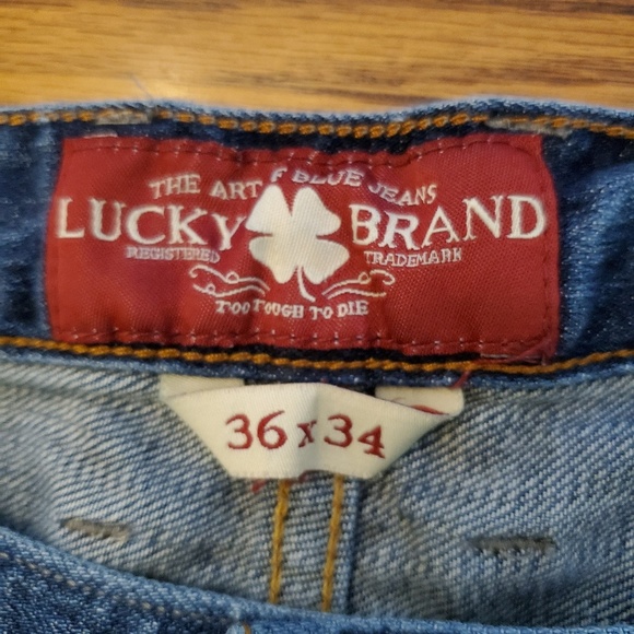 Lucky Brand 361 vintage straight Blue Jeans - Picture 5 of 8